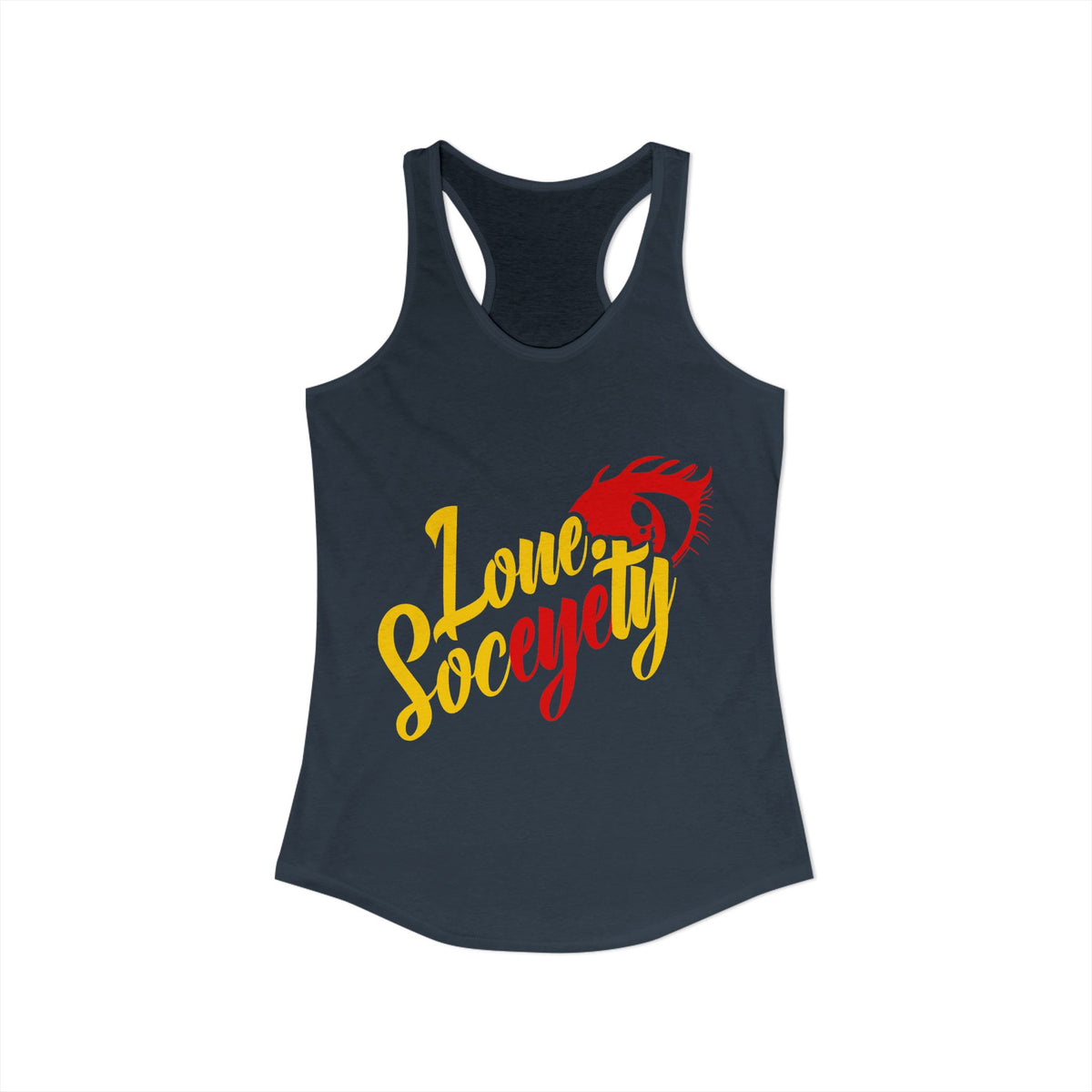 Women's Lone.Soceyety Racerback Tank Top