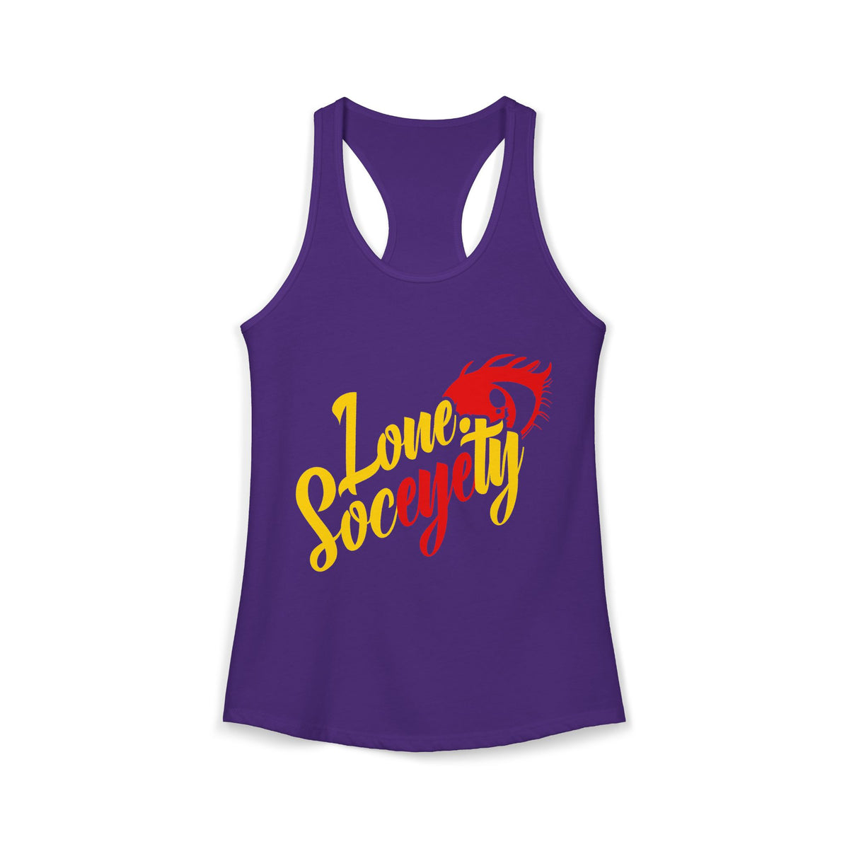 Women's Lone.Soceyety Racerback Tank Top