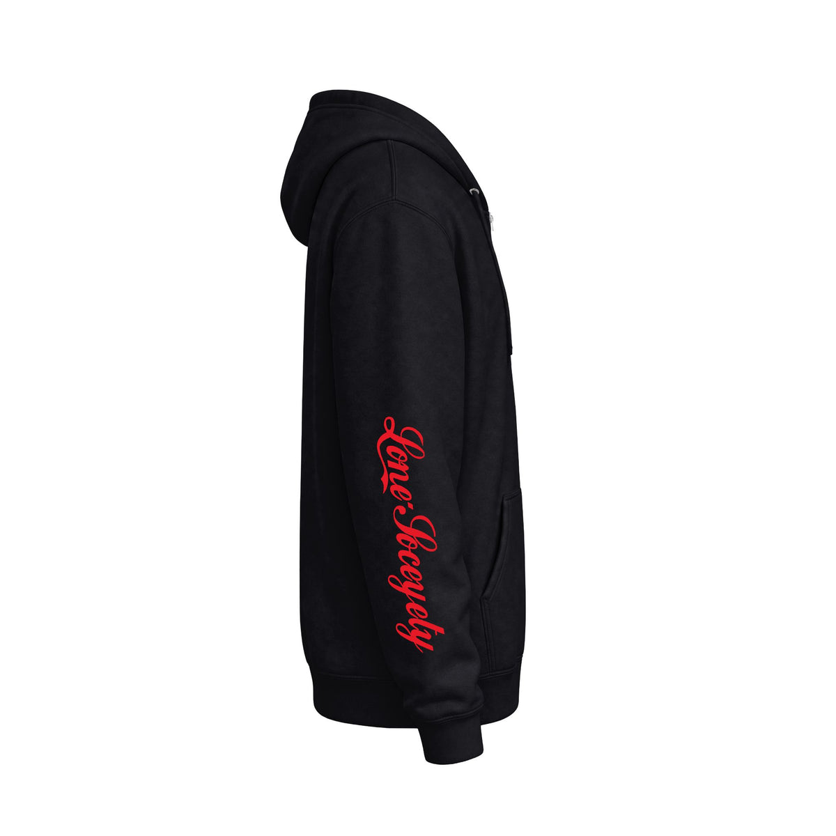 Lone.Soceyety Unisex Zip-Up Premium Hoodie