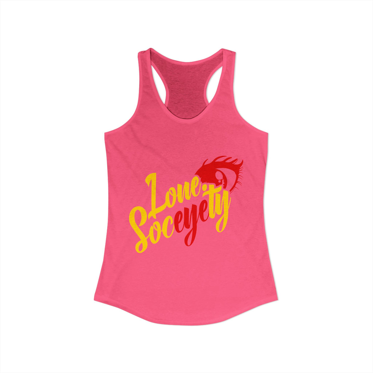 Women's Lone.Soceyety Racerback Tank Top