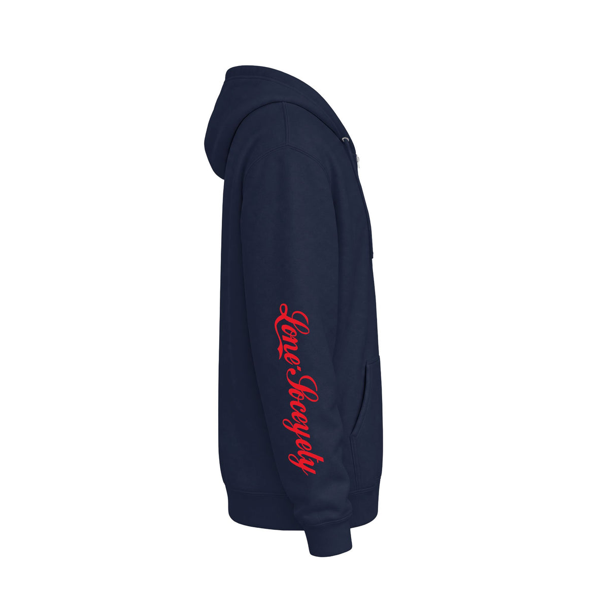 Lone.Soceyety Unisex Zip-Up Premium Hoodie