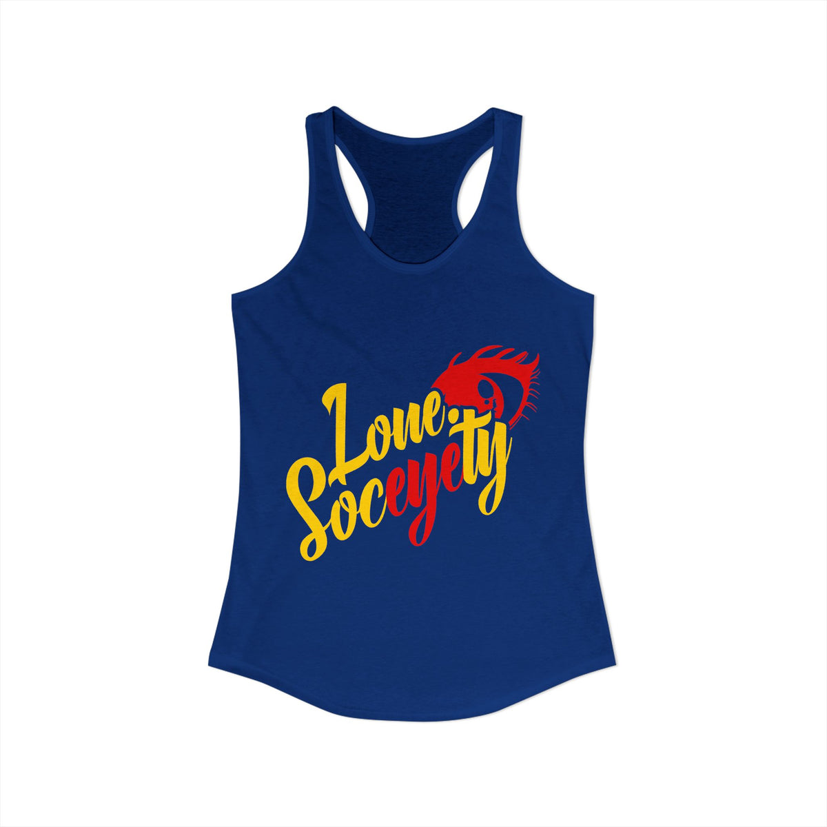 Women's Lone.Soceyety Racerback Tank Top