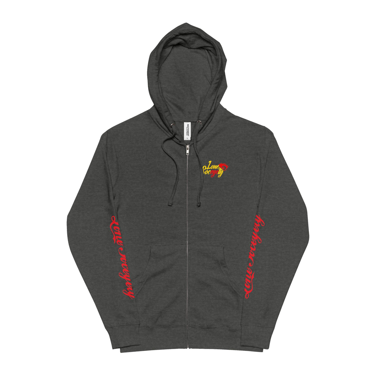 Lone.Soceyety Unisex Zip-Up Premium Hoodie