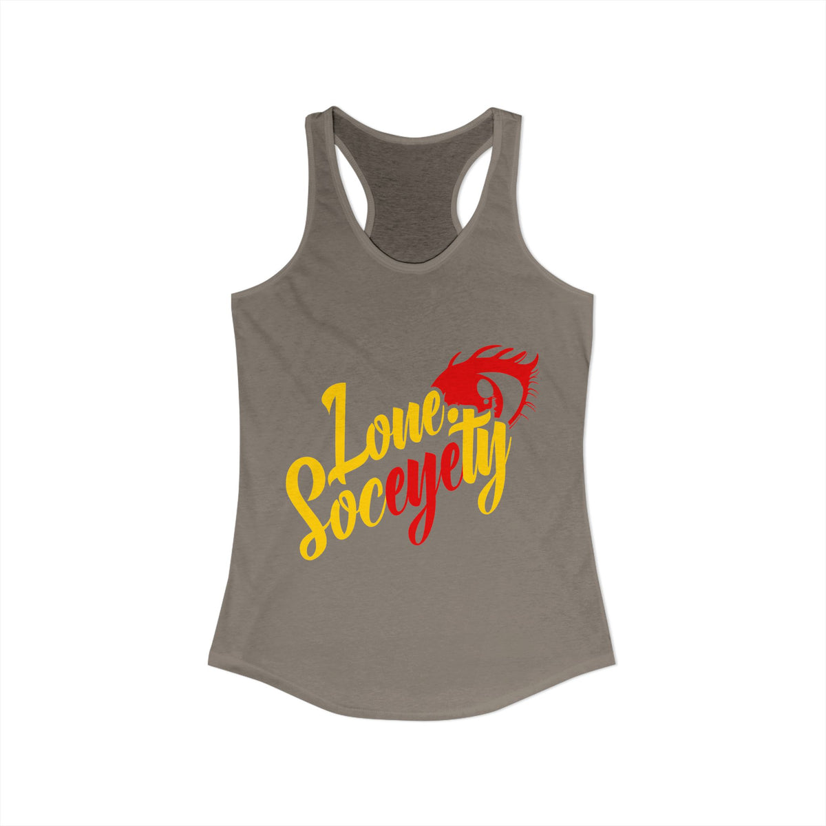 Women's Lone.Soceyety Racerback Tank Top
