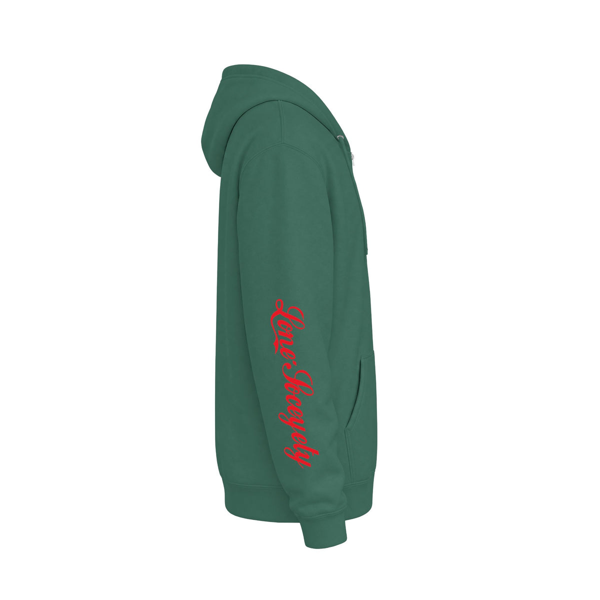 Lone.Soceyety Unisex Zip-Up Premium Hoodie