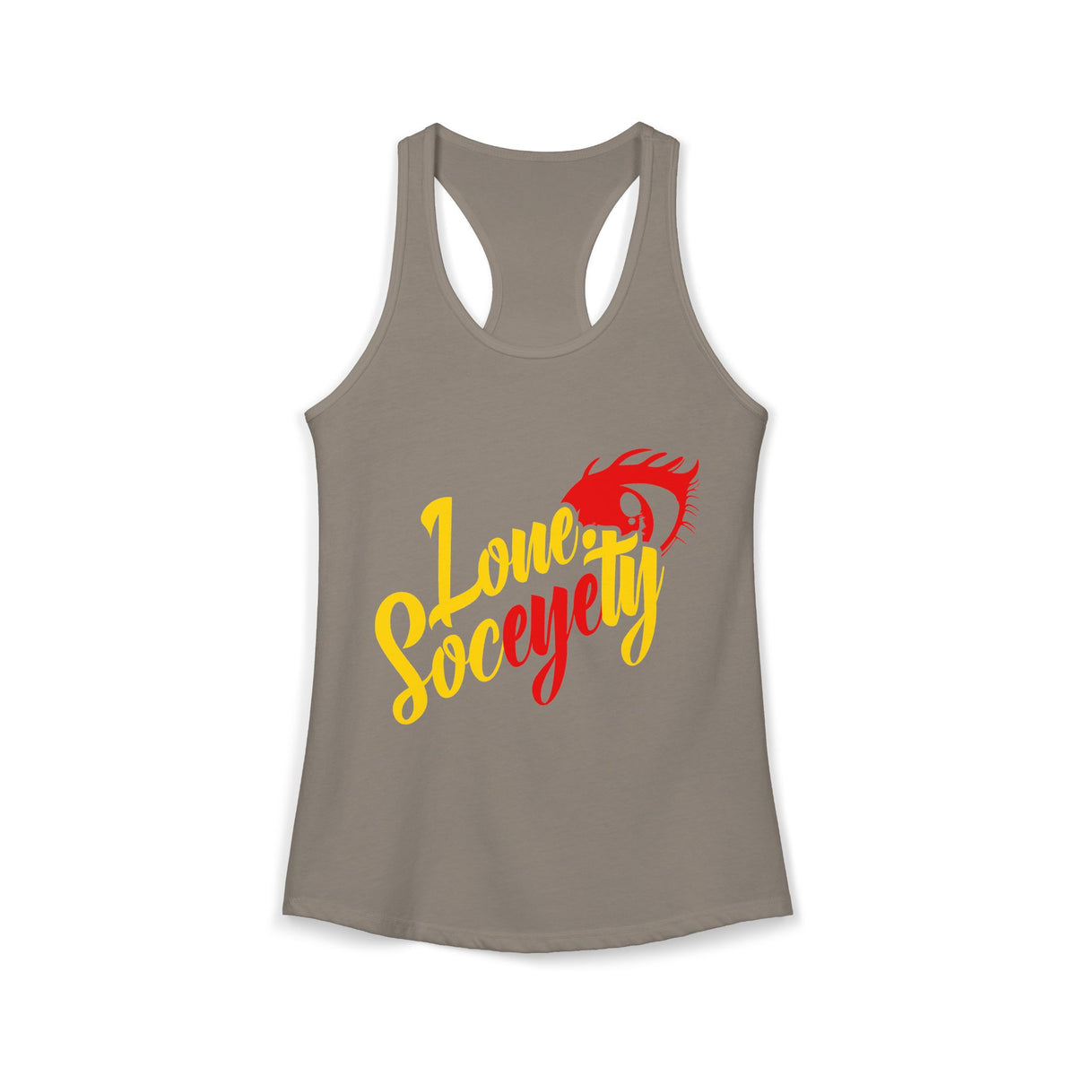 Women's Lone.Soceyety Racerback Tank Top