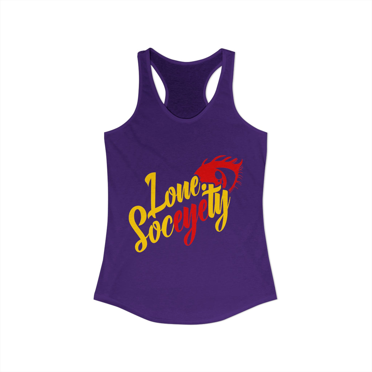 Women's Lone.Soceyety Racerback Tank Top