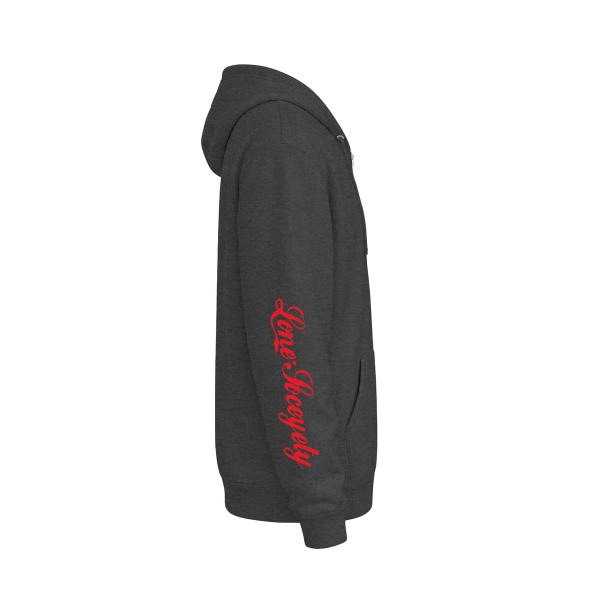 Lone.Soceyety Unisex Zip-Up Premium Hoodie