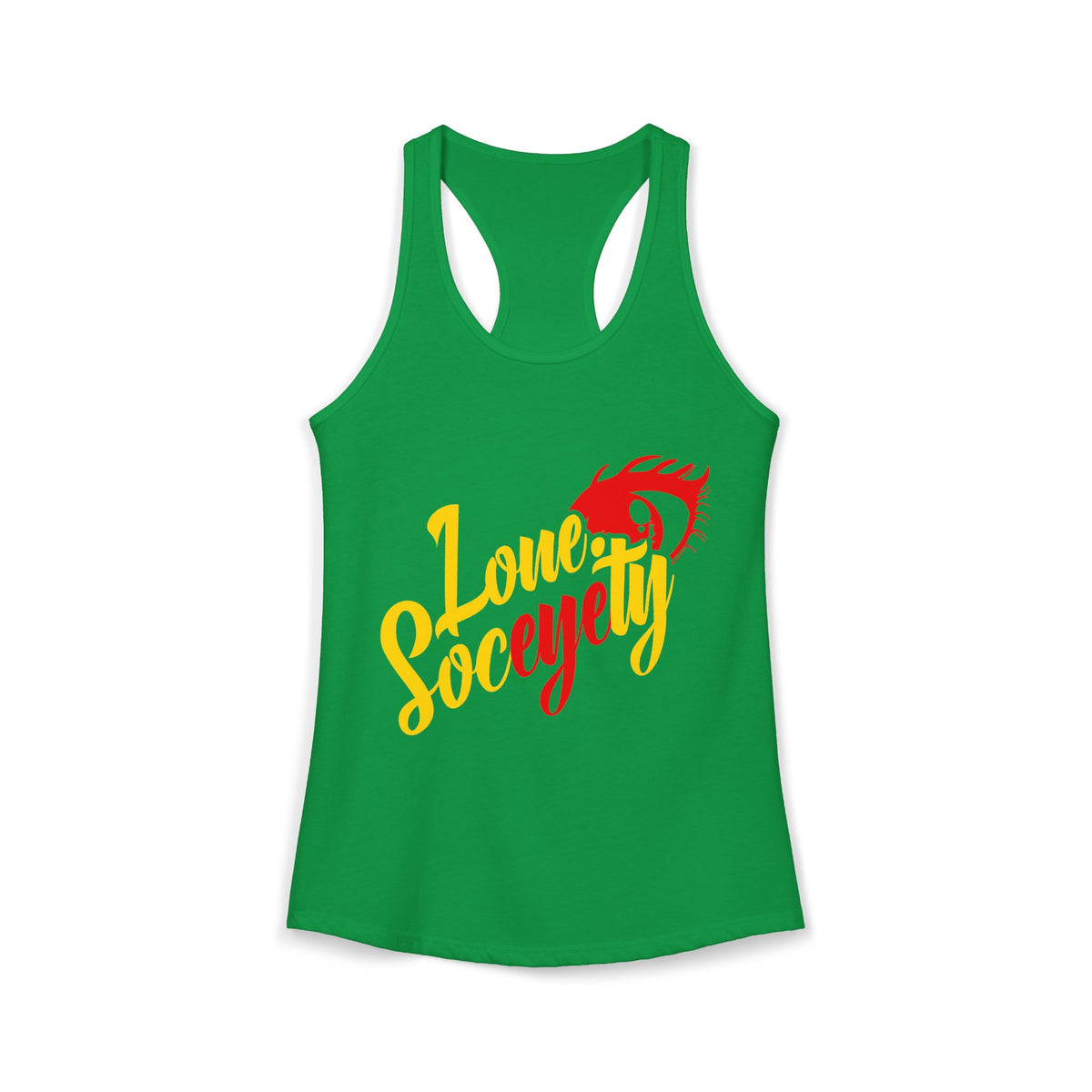 Women's Lone.Soceyety Racerback Tank Top