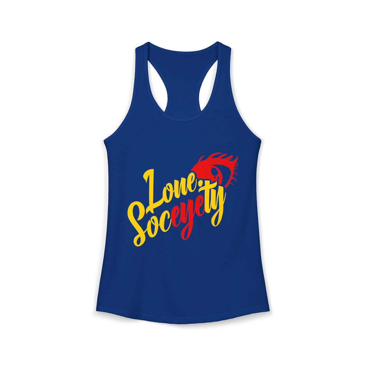 Women's Lone.Soceyety Racerback Tank Top