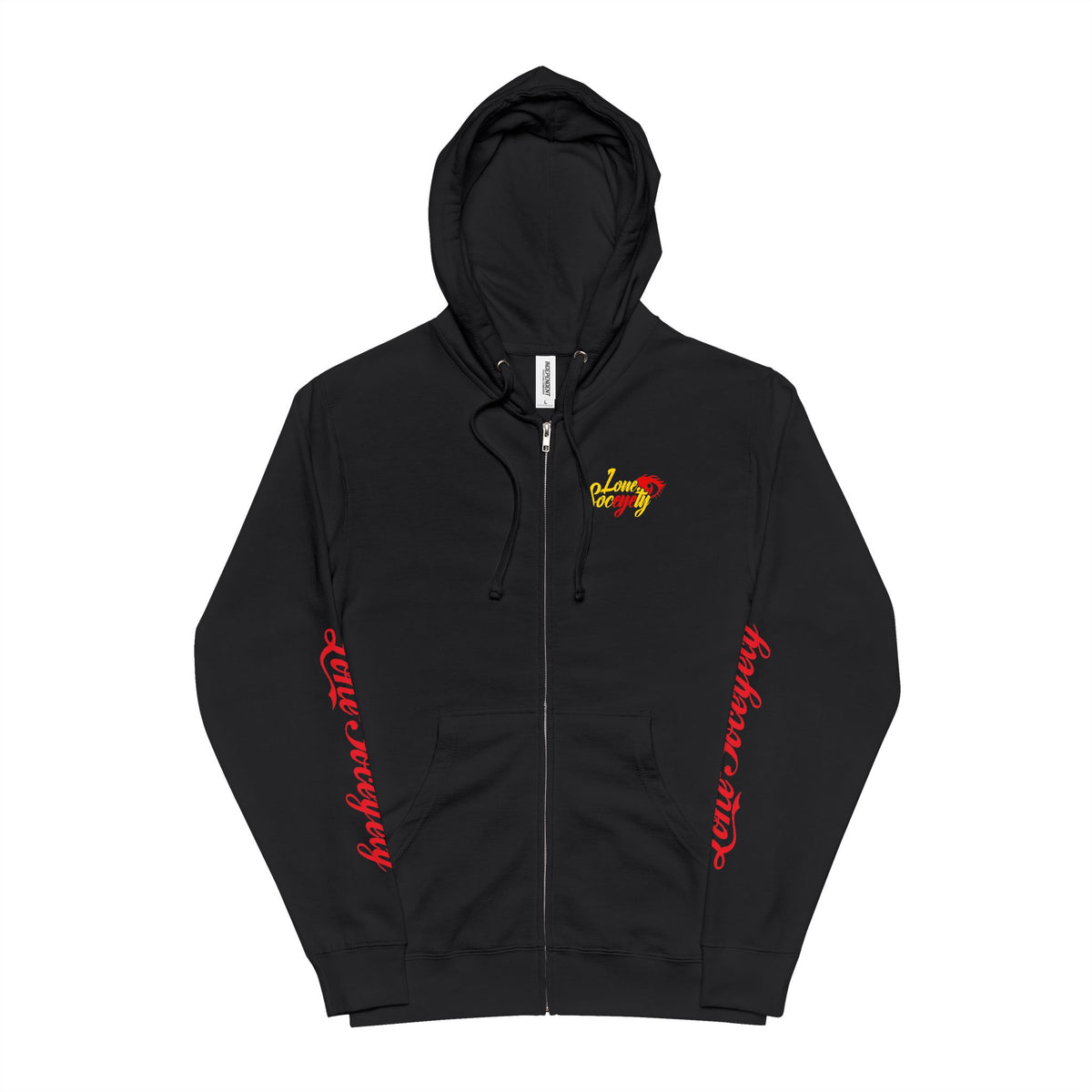 Lone.Soceyety Unisex Zip-Up Premium Hoodie