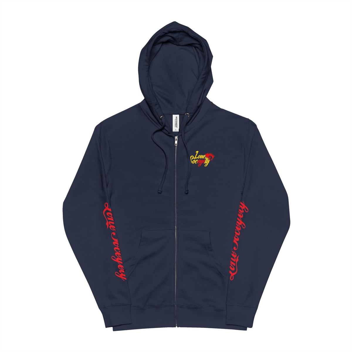 Lone.Soceyety Unisex Zip-Up Premium Hoodie